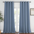 NICETOWN Blackout Stone Blue Curtains by NICETOWN