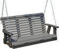 Poly Lumber Wood 4FT Porch Swing Amish Craftsmandship Made in USA HDPE by Unknown