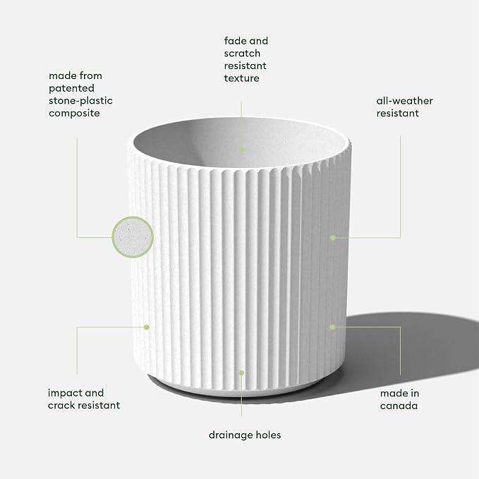Veradek Demi Series Round Planter - Image 2