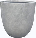 Kante 14 Inch Dia Round Concrete Planter, Indoor Outdoor Large Plant Pot by Kante