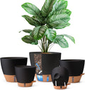 T4U 5 Pack Self Watering Pots by T4U
