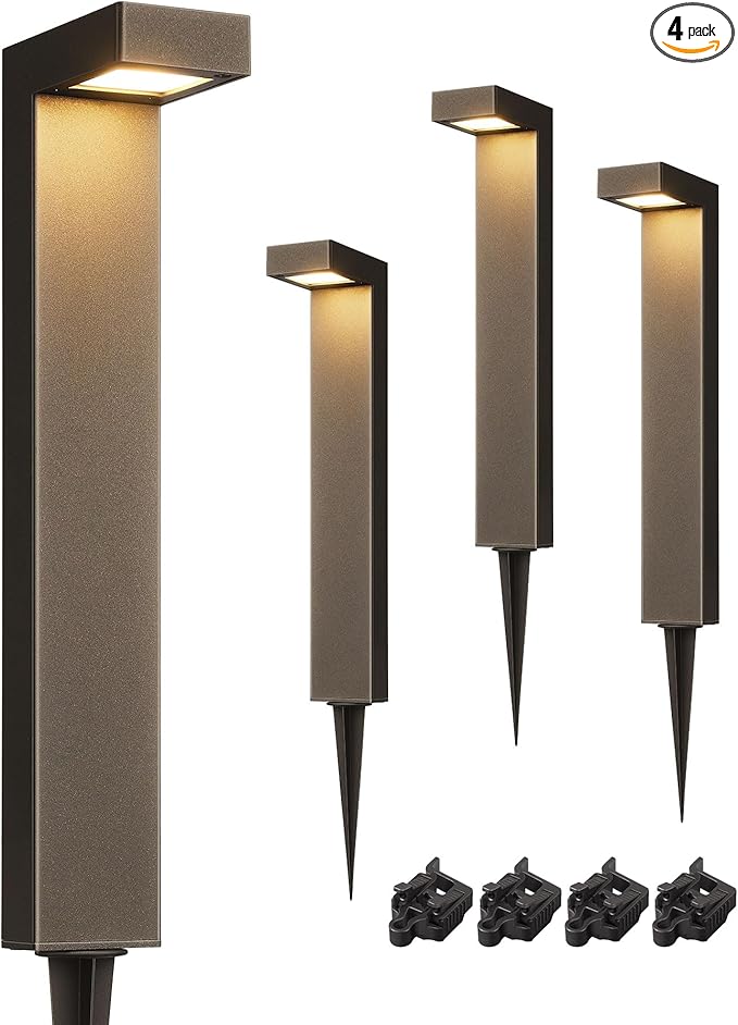 EDISHINE Low Voltage Pathway Lights Wired, 3000K 3.2W 50, 000Hrs Waterproof LED by EDISHINE