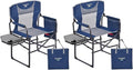SUNNYFEEL Camping Directors Chair, Heavy Duty, Oversized Portable Folding Chair by SunnyFeelCamping