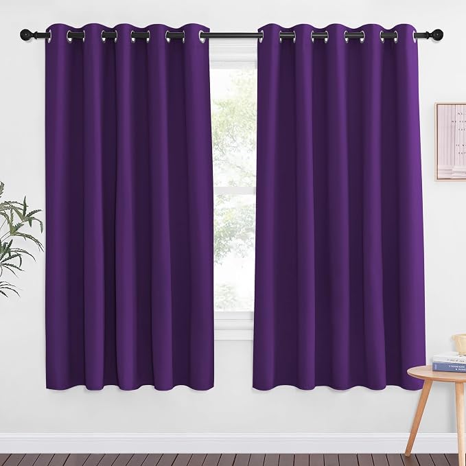 NICETOWN 66 Inch Long Blackout Curtains by NICETOWN