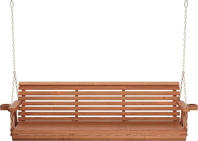 Amish Casual 6 Foot Roll Back Porch Swing - Image 2
