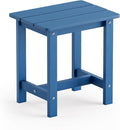 LUE BONA Outdoor Side Table, HDPS Small Outdoor Table, Adirondack Side Table by LUEBONA