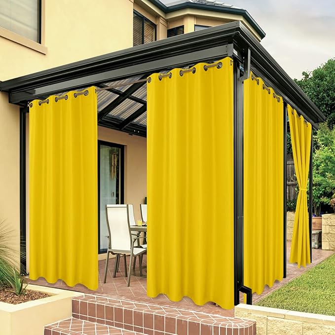 BONZER Waterproof Outdoor Curtains by Bonzer
