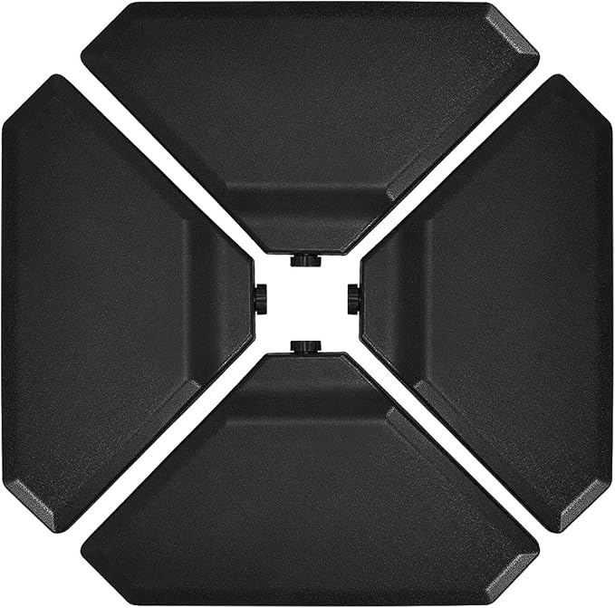 Tangkula 4PCS Cantilever Offset Patio Umbrella Base Weight Stand, 195lbs by TANGKULA