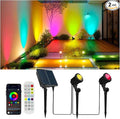 Smart Landscape Spotlights, Solar Low Voltage IP67 Waterproof Outdoor Spot by Unknown
