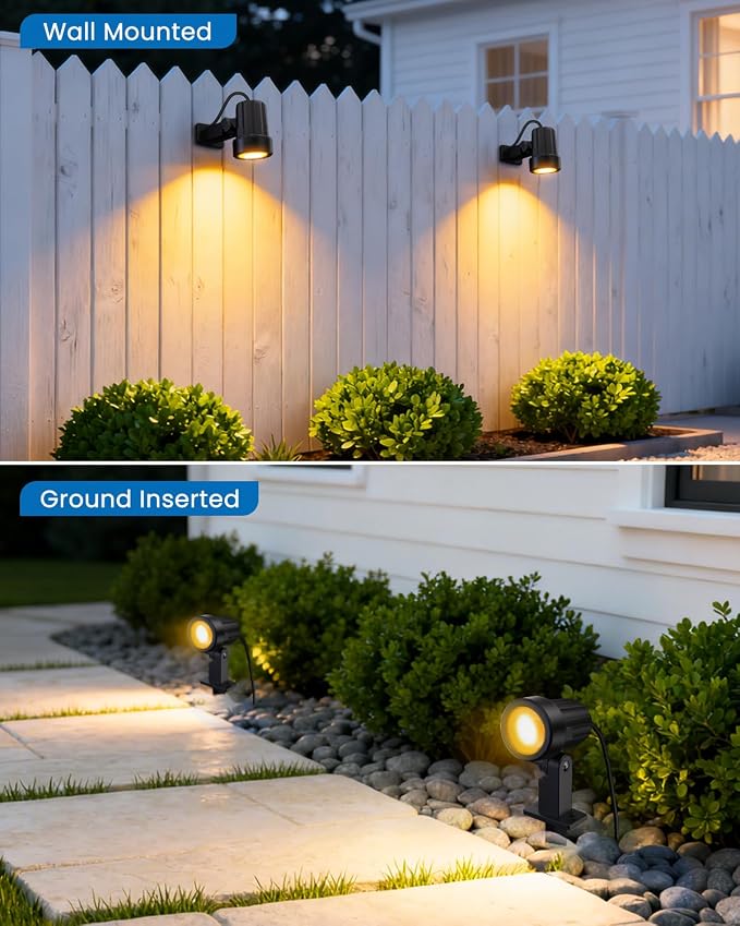 ZZXX 8 Pack Low Voltage Landscape Lights - Image 7