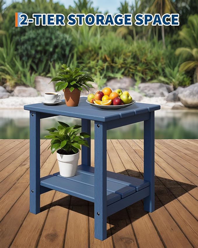 GarveeLife Poly Lumber Rocking Chair Outdoor Set of 4 - Image 5