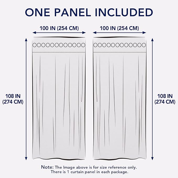 PureFit Outdoor Curtains for Patio Waterproof Weatherproof, UV Resistant - Image 6