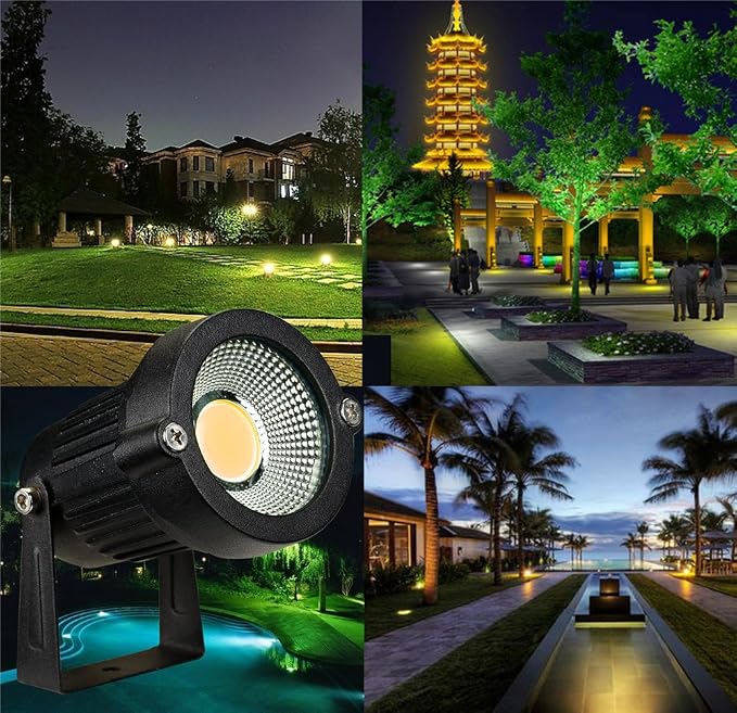 Z Outdoor Landscape LED Lighting 5W Waterproof Graden Lights COB Led Spotlights - Image 5