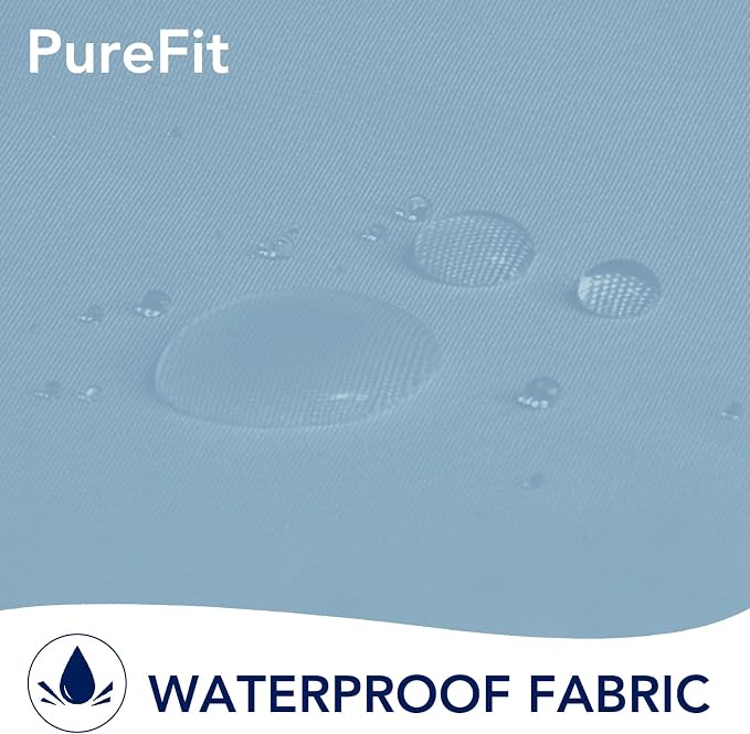 PureFit Outdoor Curtains for Patio Waterproof Weatherproof, UV Resistant - Image 2