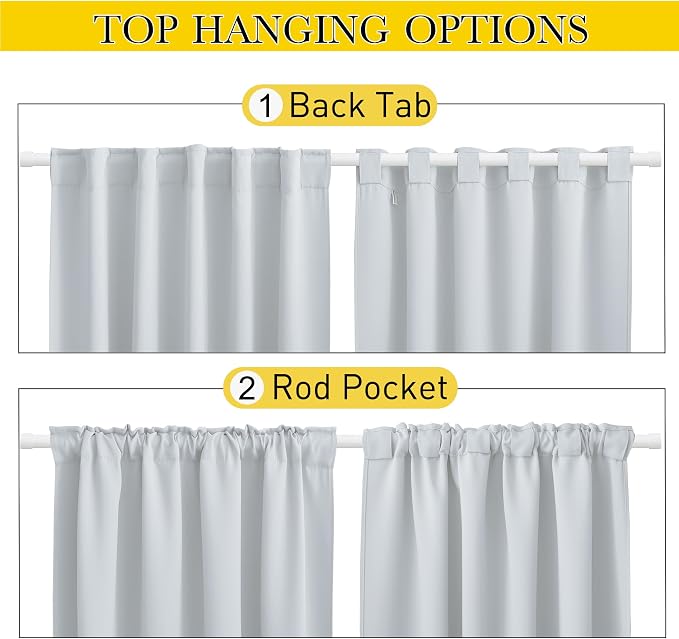 NICETOWN Blackout Outdoor Curtains - Image 5