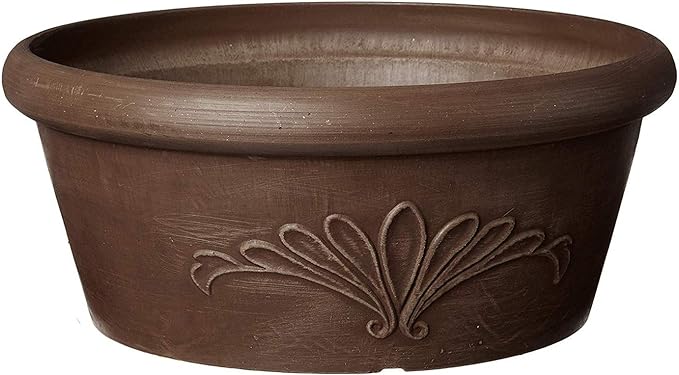Arcadia Garden Products PSW TA30C Plastic/Stone/Wood Composite Bulb Pan – No by PSW