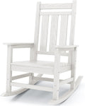 KINGYES Oversized Outdoor Rocking Chair, All-Weather Patio Rocking Chairs by KINGYES