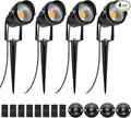 LightingWill 5W LED Landscape Lights, Warm White 3000K-3500K, Waterproof DC 12V by LightingWill