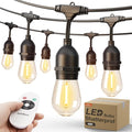 addlon Outdoor String Lights Timer Control, 48FT LED Patio Light by addlon