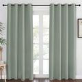 NICETOWN Blackout Sage Green Curtain 84 inch Length by NICETOWN