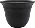 The HC Companies Sierra Round Self-Watering Pot by TheHCCompanies