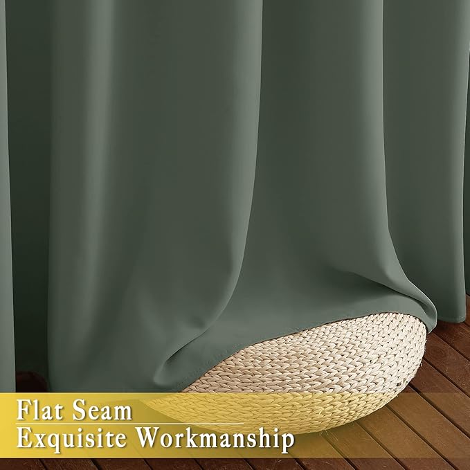 NICETOWN Blackout Curtain 63 inch Length - Image 6