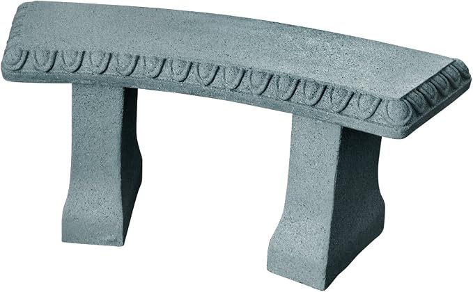 EMSCO Group Garden Bench Statue – Resin Construction by Emsco+Group