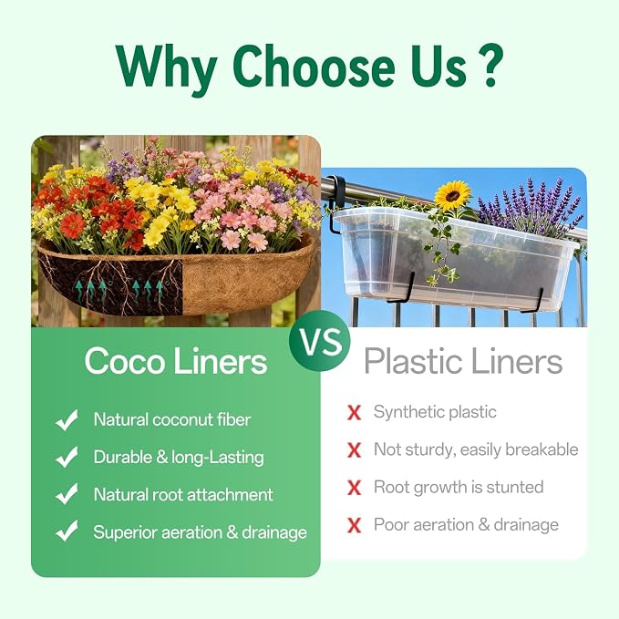 ZeeDix 30 Inch Trough Coconut Liners - Image 5