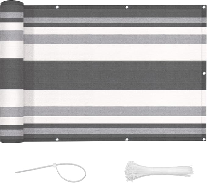 LOVE STORY Balcony Privacy Screen, UV Protection and Weather-Resistant by LOVESTORY