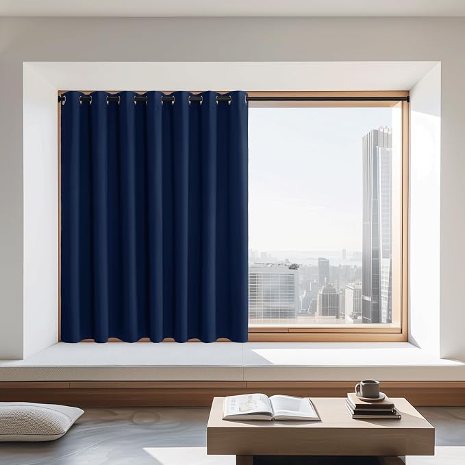 NICETOWN Navy Blue Blackout Curtain by NICETOWN