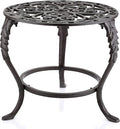 OwnMy Heavy Duty Cast Iron Plant Stand Vintage Iron Flower Pot Holder, Rustic by OwnMy