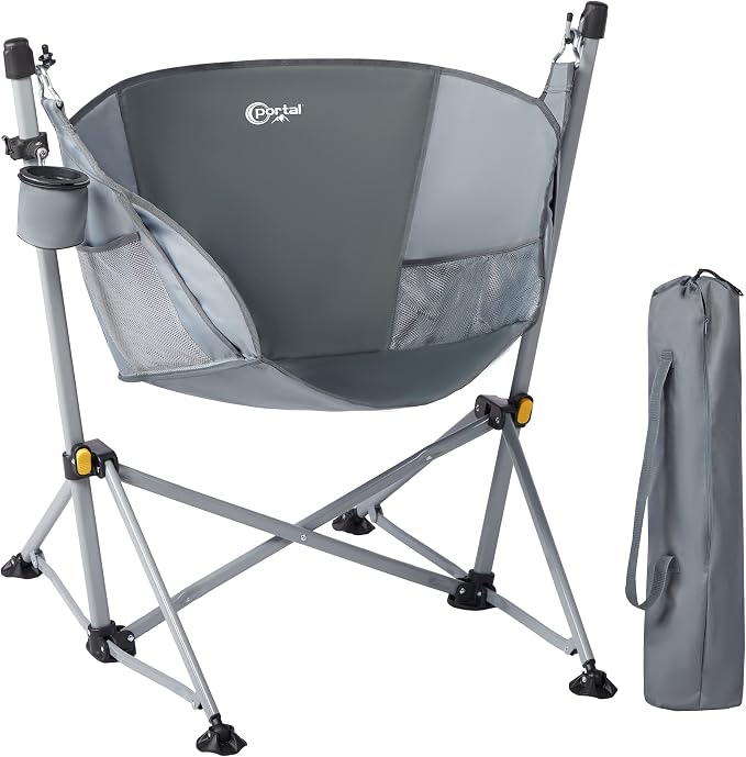 Portal Large Hammock Camping Chair Folding Rocking Chairs Portable Swinging by PORTAL
