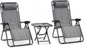 SereneLife Outdoor Zero Gravity Lounge Chair Set by SereneLife