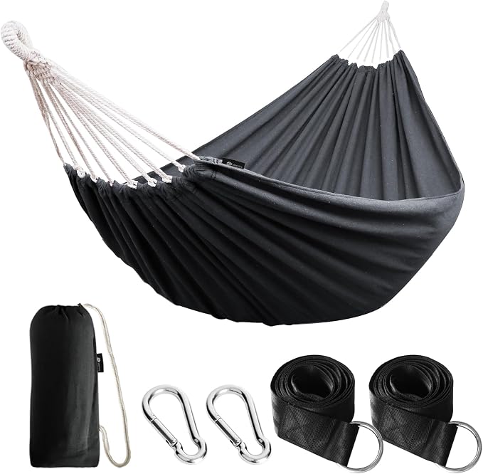 ANYOO Cotton Hammock Portable Camping Hammocks by Anyoo
