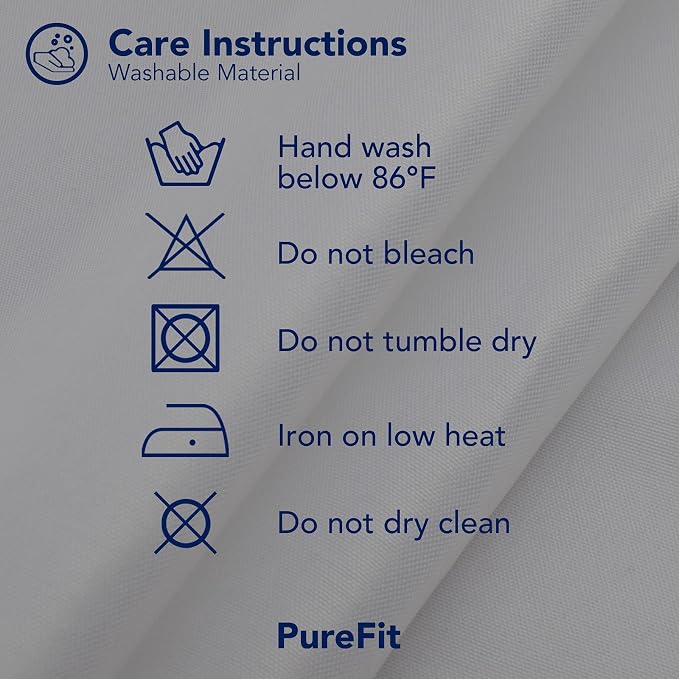 PureFit Outdoor Curtains for Patio Waterproof Weatherproof, UV Resistant - Image 7
