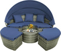 Tangkula Outdoor Round Daybed by TANGKULA