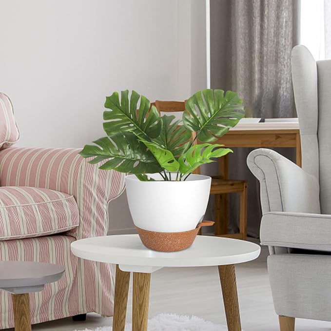 Planters for Indoor Plants, 10/9/8 Inch Self Watering Plant Pots - Image 7