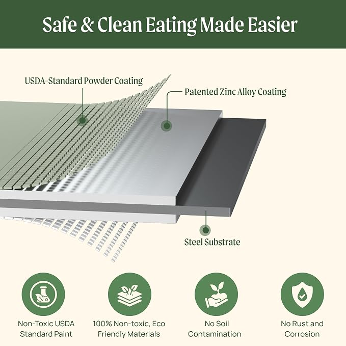 32" Extra Tall Raised Garden Bed Kits, 2.5 x 9.5 x 2.7ft Deep Root 10 in 1 - Image 4