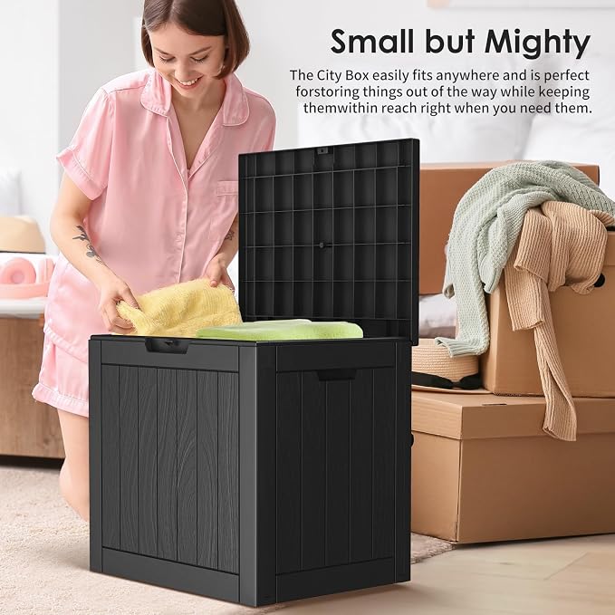 DRATO Deck Boxes, 30 Gallon Outdoor Storage Box - Image 5