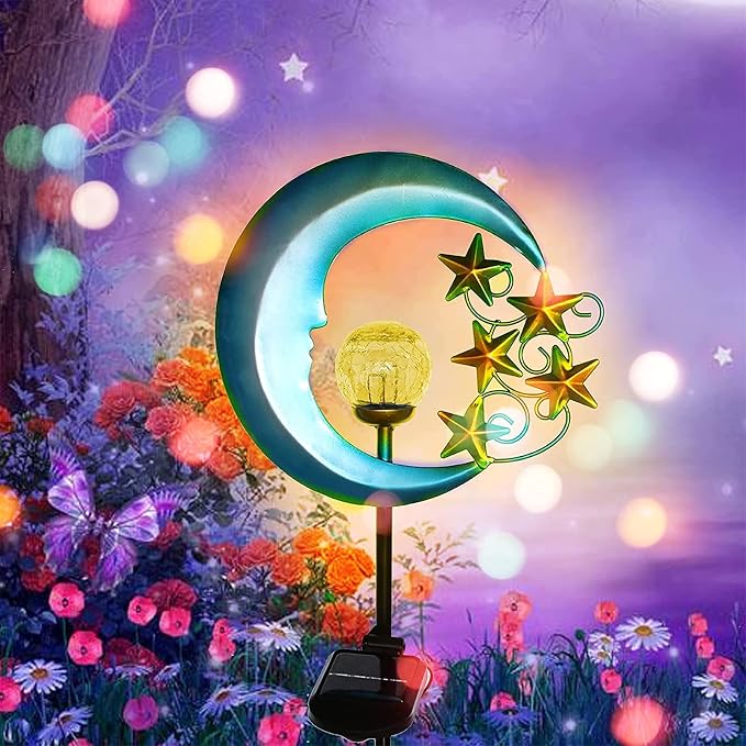 Stars Moon Solar Lights Outdoor - Image 6