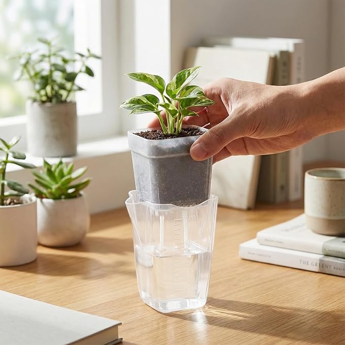 QCQHDU 2 Inch Mini Self Watering Pots - Image 2