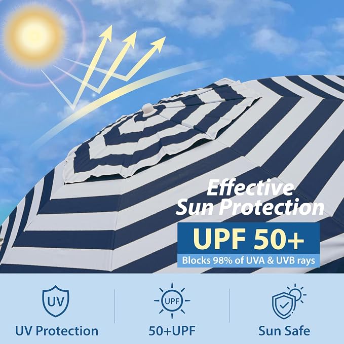 AMMSUN Shade Umbrella, Premium Portable Umbrella - Image 5