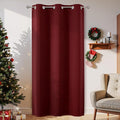 Joydeco Blackout Door Curtain for Doorway Privacy 78 Inches Long, Grommet by JOYDECO