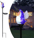 Afirst Decorative Solar Lights Outdoor Solar Hummingbird Stake Lights Hand by Afirst