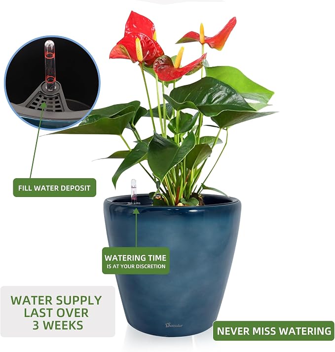 Dexceder 18x17 Self Watering Planter - Image 5