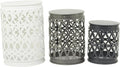 Deco 79 Metal Side End Accent Table Indoor Outdoor Nesting End Table by Deco79