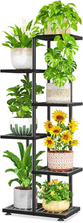 LASZOLA 5 Tier Plant Stand Indoors Outdoors by LASZOLA
