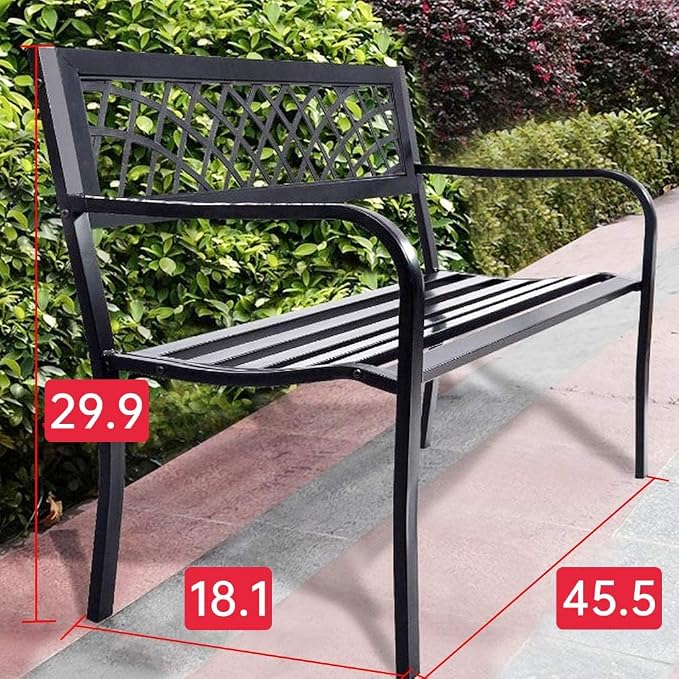 Garden Bench Outdoor Bench - Image 2