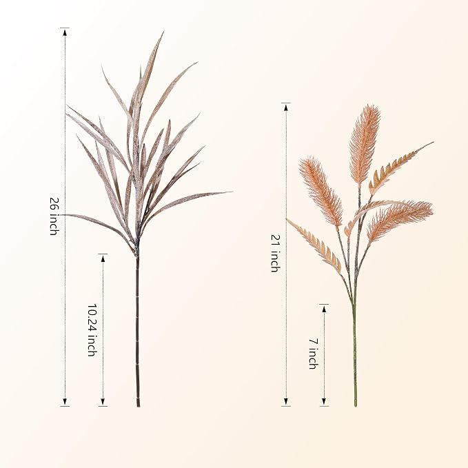 7 PCS Artificial Stems Fake Plants - Image 6