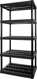 Plano 5-Shelf Extra Heavy Duty Plastic Storage Shelves, 72.5” x 36” x 24” by PLANO%C2%AEOutdoors